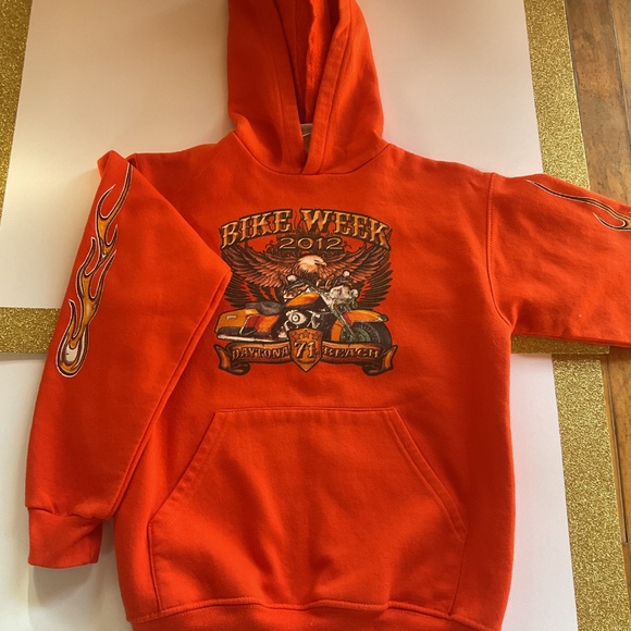 Youth 2012 Champion Daytona Beach Bike Week Hoodie - Picture 2 of 9